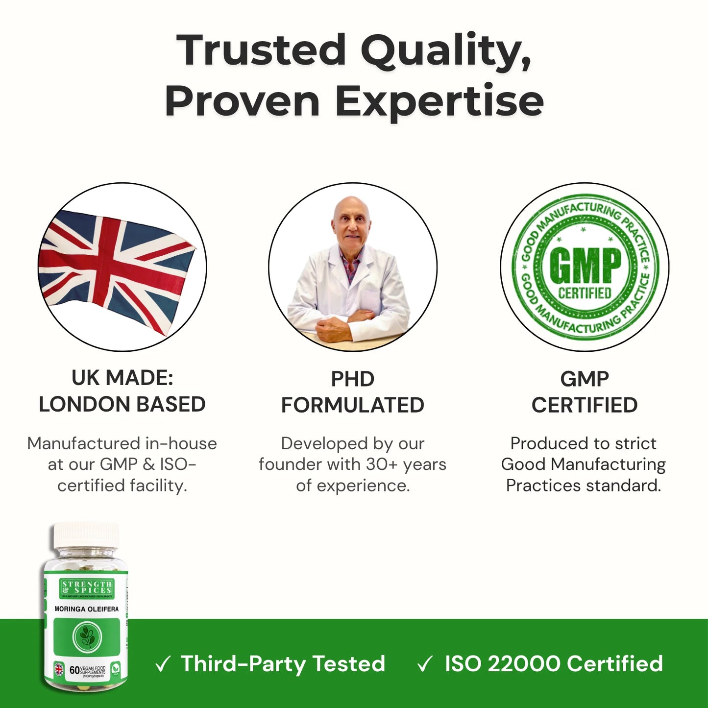 Moringa Oleifera - Strength & Spices Ltd. Supplement