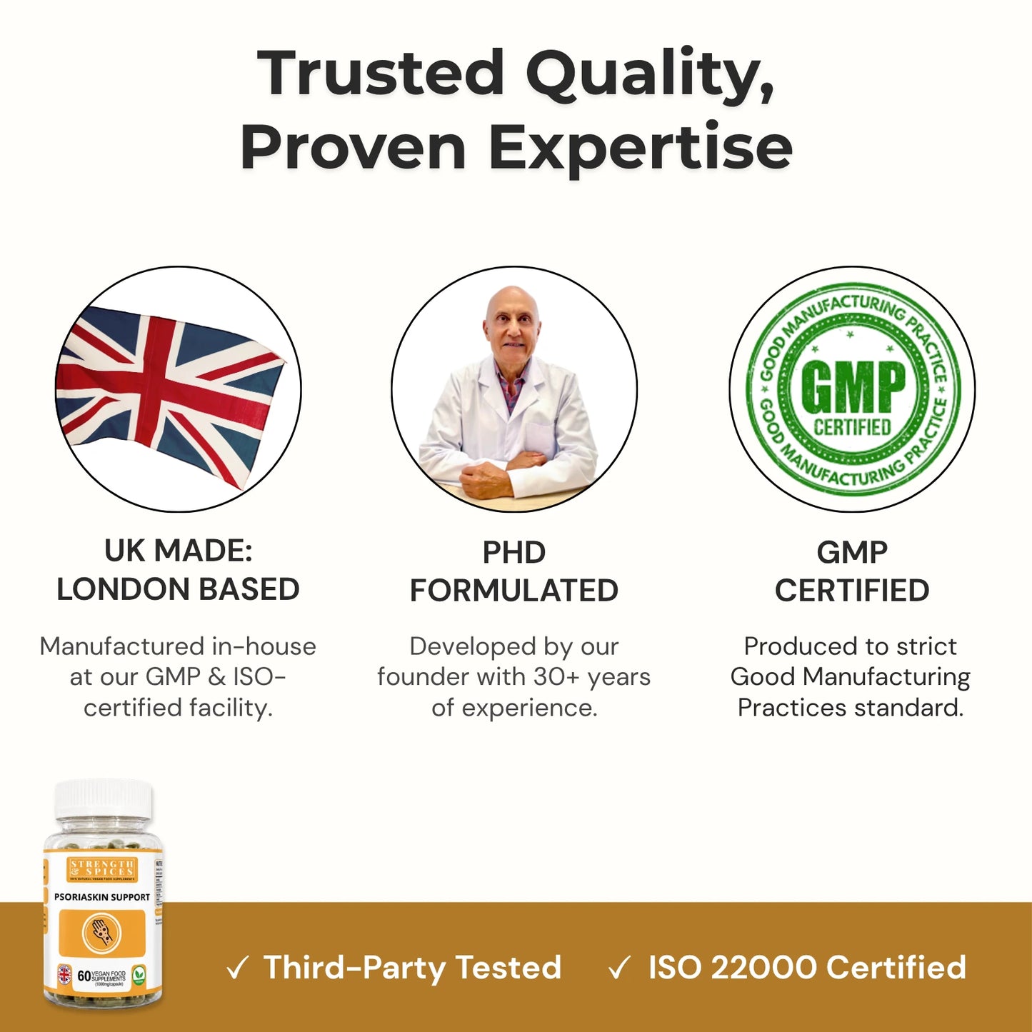Psoriaskin Support - Strength & Spices Ltd. Supplement