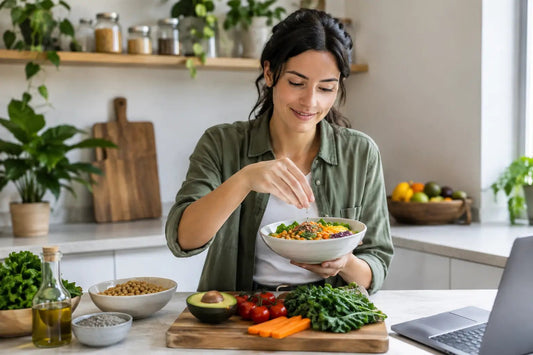 How to Build a Vegan Nutrient Routine That Works - Strength & Spices Ltd.