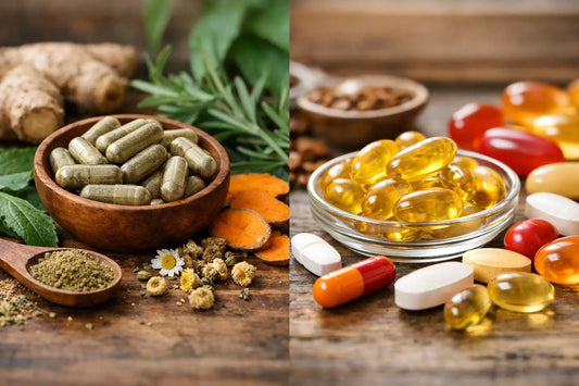 Herbal Capsules vs Synthetic Vitamins