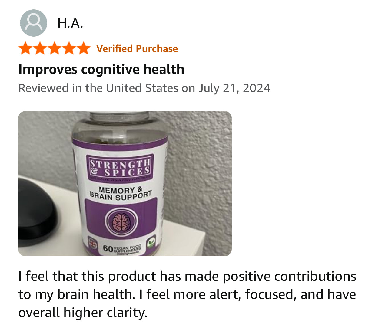 Customer review