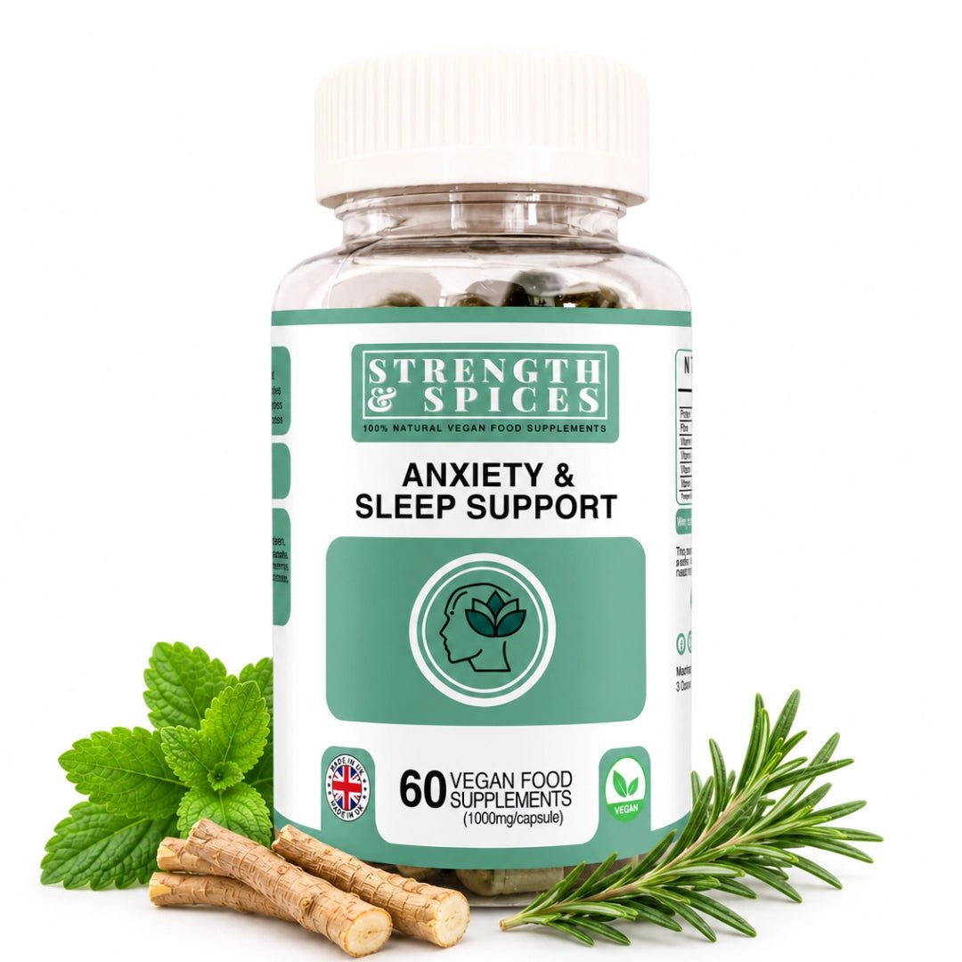 Anxiety & Sleep Support - Strength & Spices Ltd. Supplement