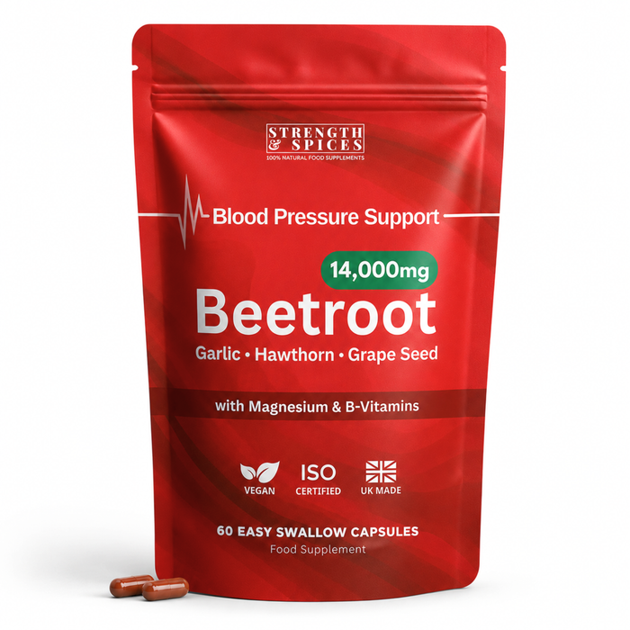14,000mg Beetroot Blood Pressure Support - 7 Botanicals