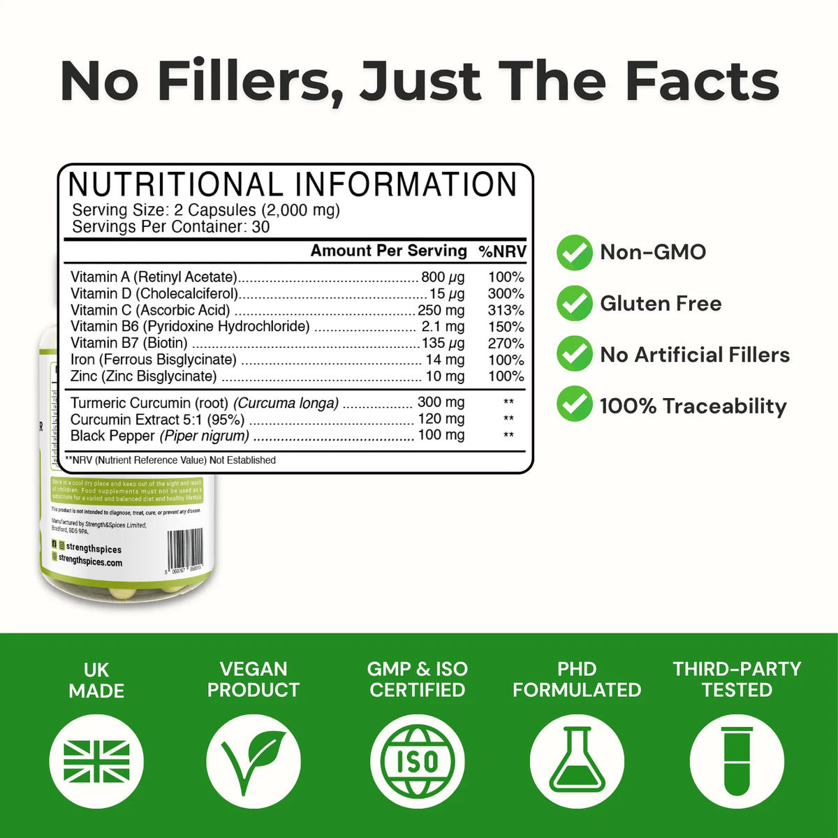 Immune Support - Strength & Spices Ltd. Supplement