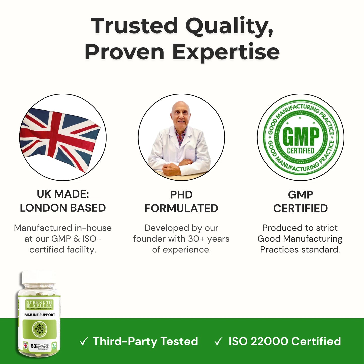 Immune Support - Strength & Spices Ltd. Supplement