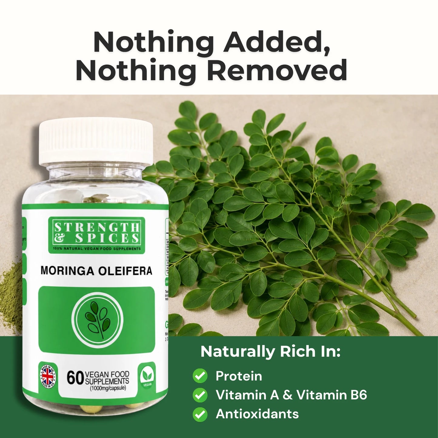 Moringa Oleifera - Strength & Spices Ltd. Supplement