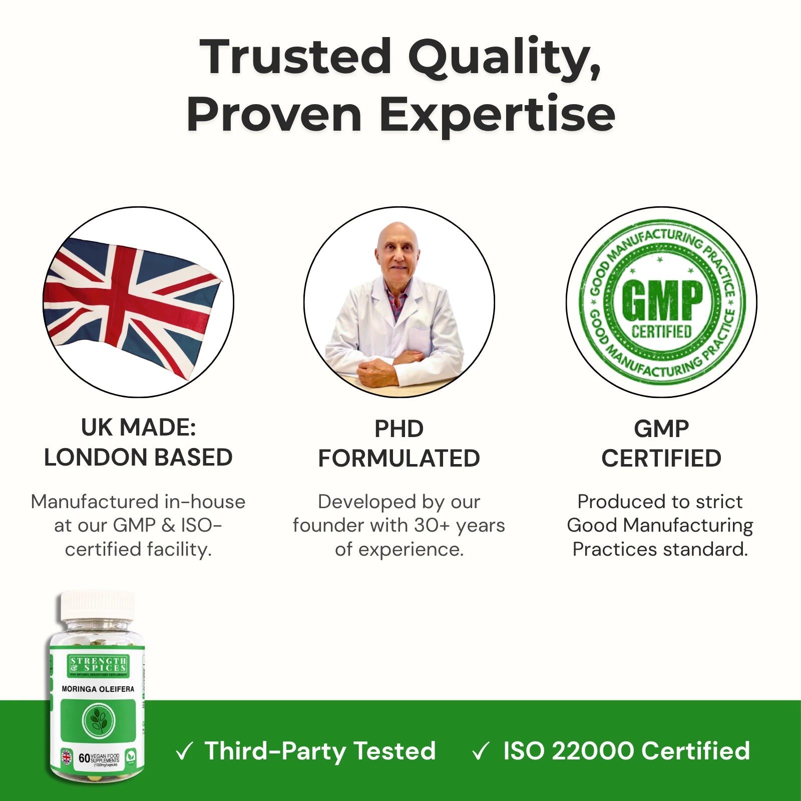 Moringa Oleifera - Strength & Spices Ltd. Supplement