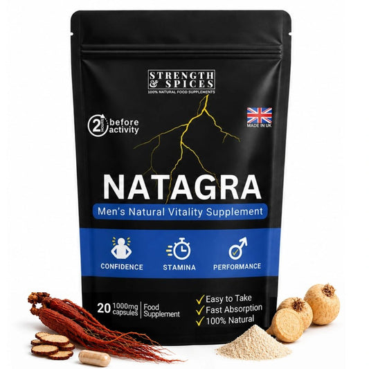 Natagra For Men - 20 Caps - Strength & Spices Ltd. Supplement