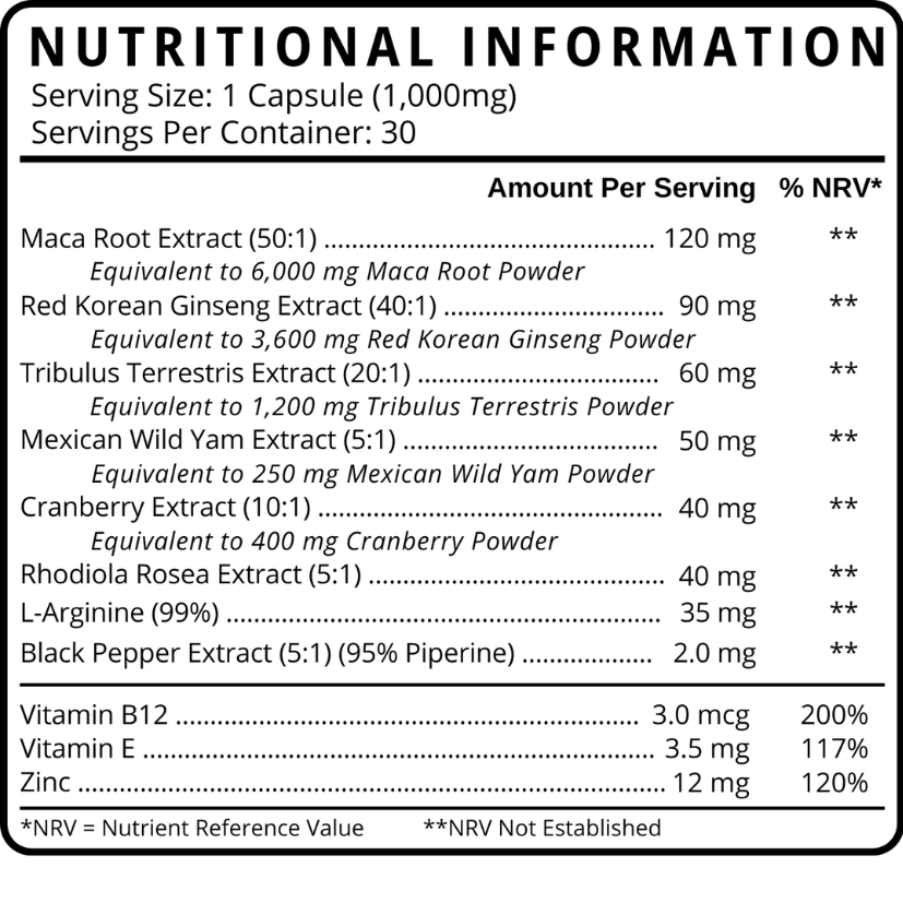 Supplement Facts