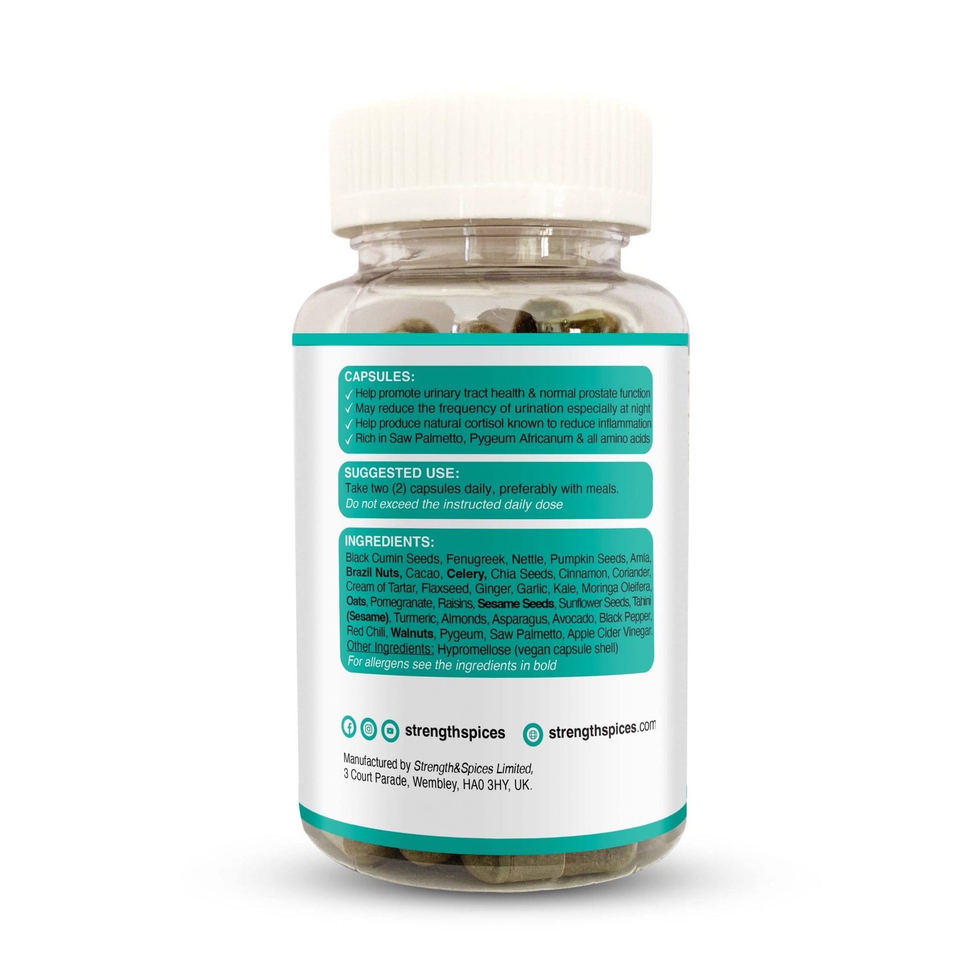 Prostate Support - Strength & Spices Ltd. Supplement