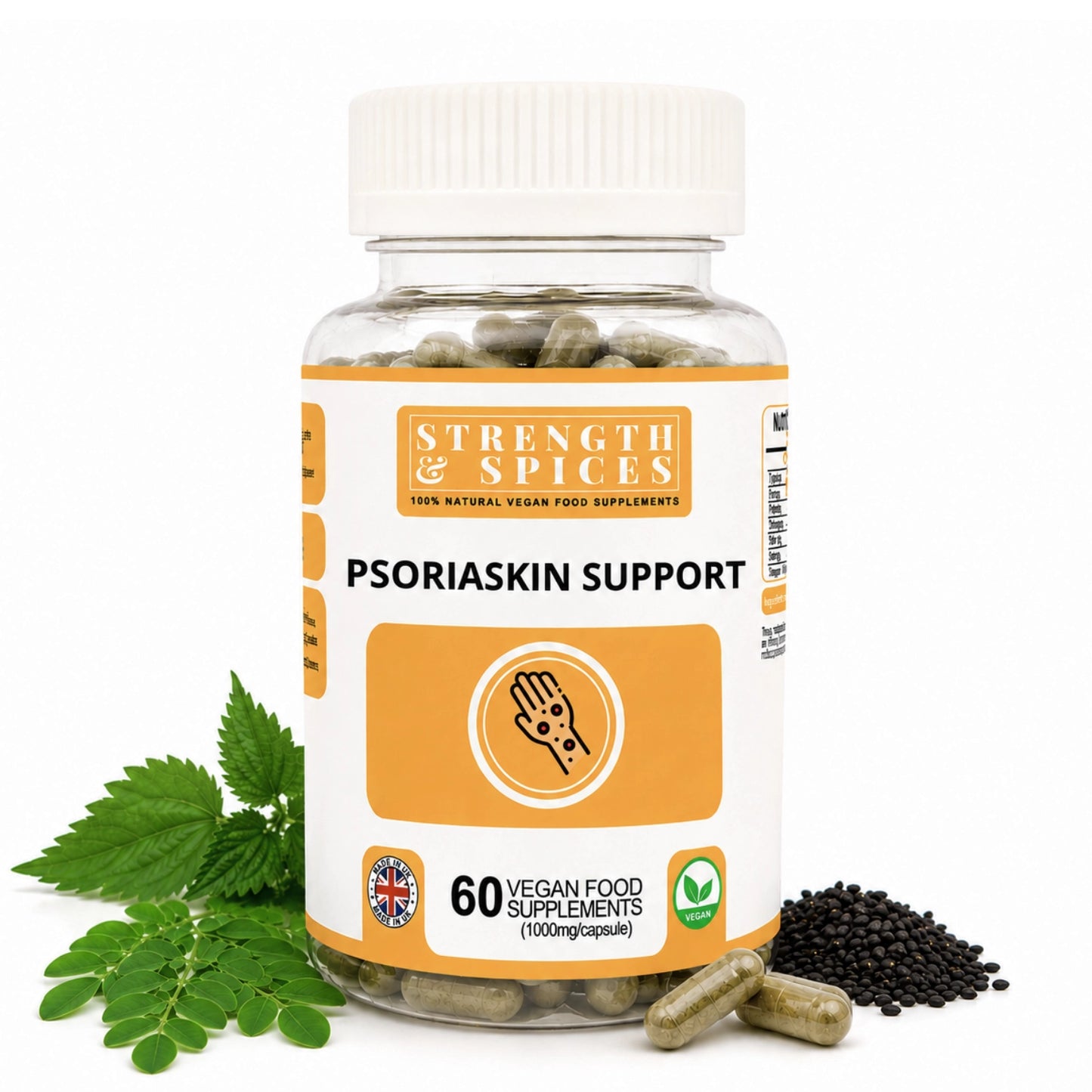 Psoriaskin Support - Strength & Spices Ltd. Supplement