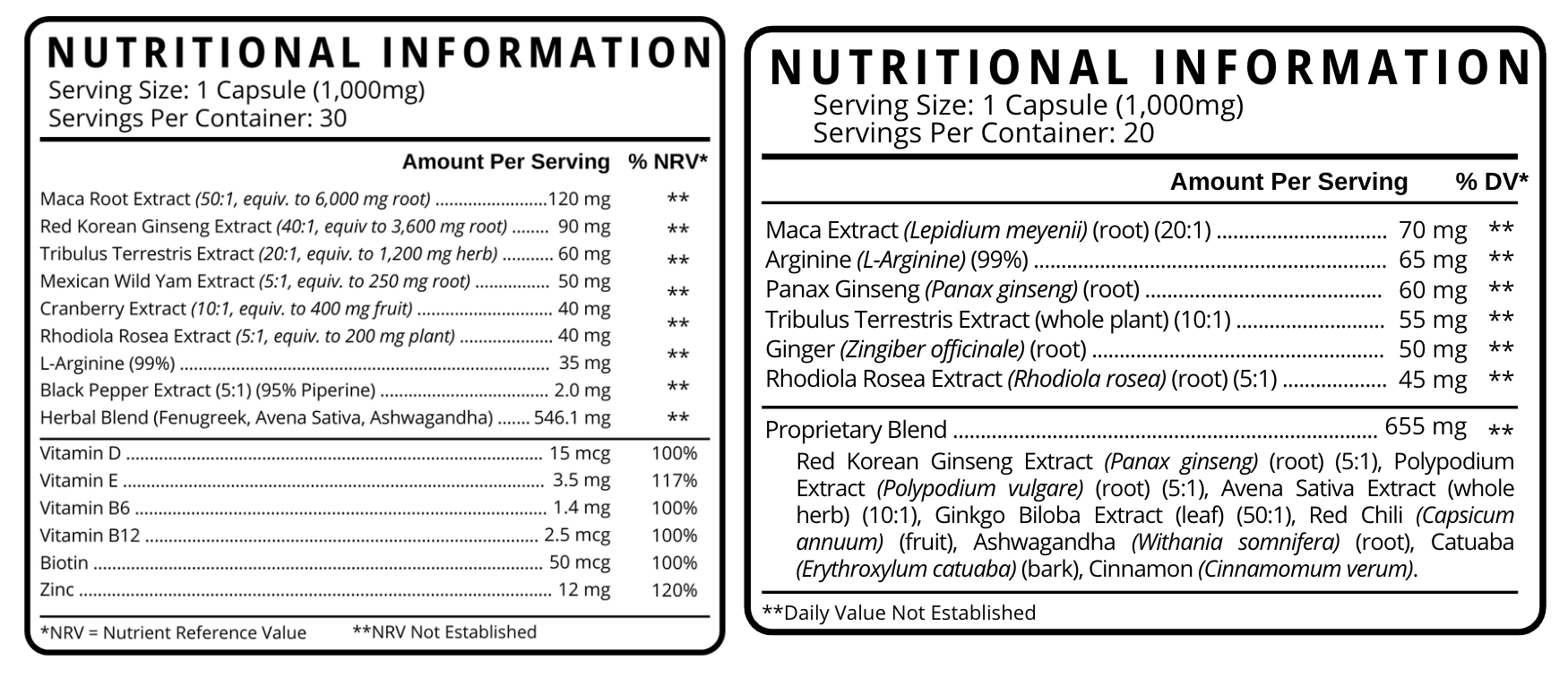 Supplement Facts