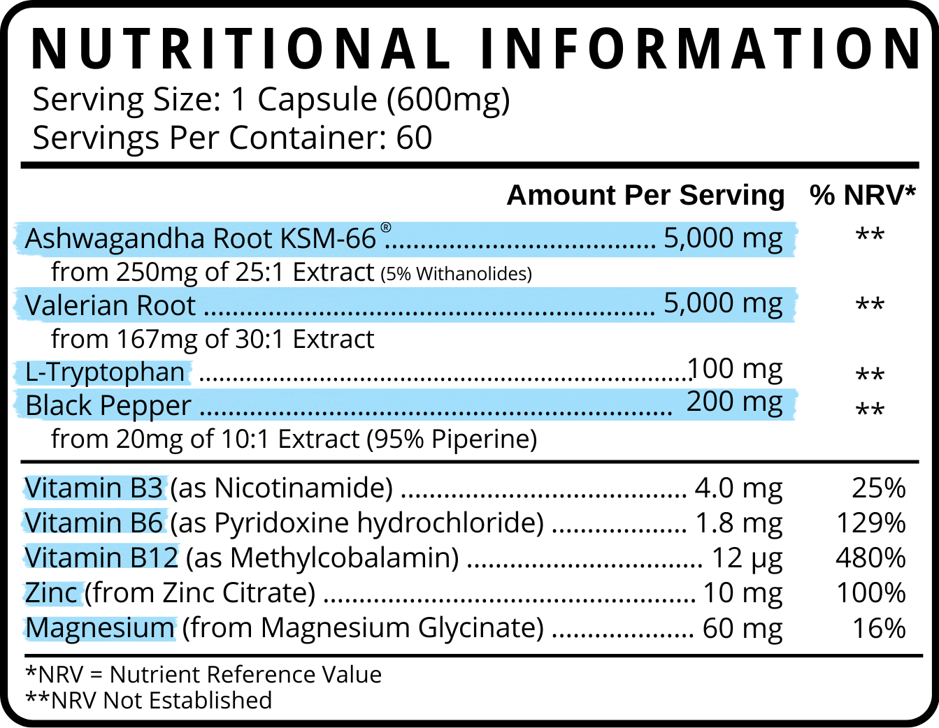 Supplement Facts