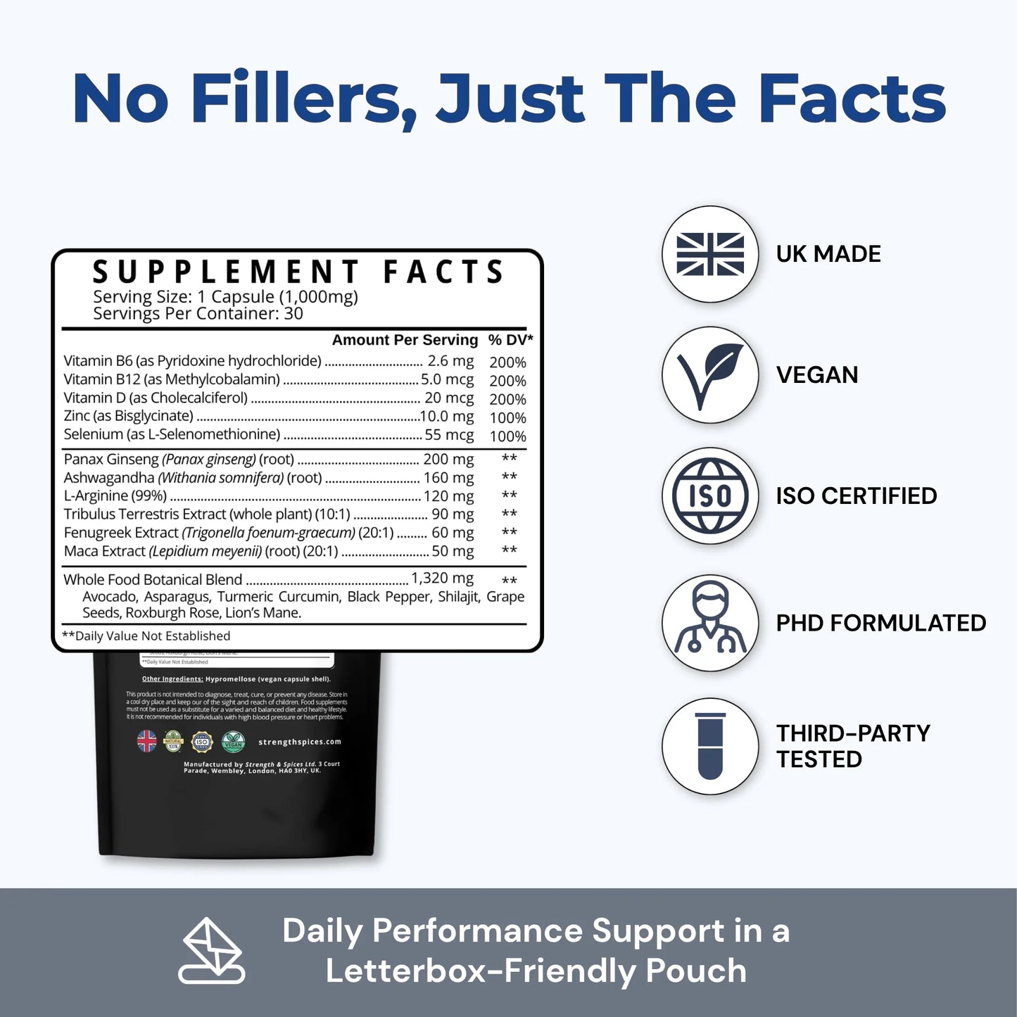T-Boost - Strength & Spices Ltd. Supplement