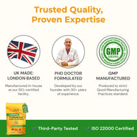 High-Strength 7,200mg Turmeric Curcumin - 3 Month Supply - Strength & Spices Ltd. Supplement